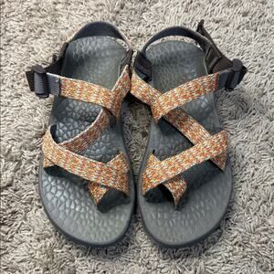 Chaco Women Orange Updraft Ecotread X2 Strap Sandals Size 5
